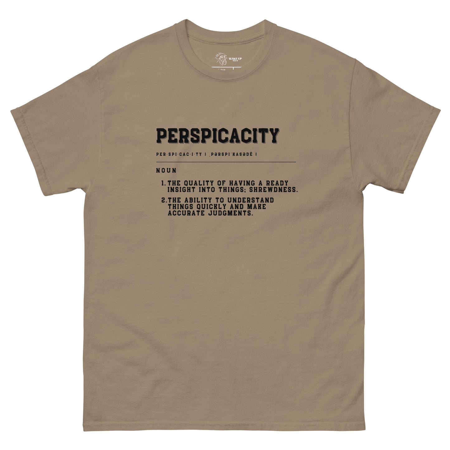 PERSPICACITY Unisex Tee