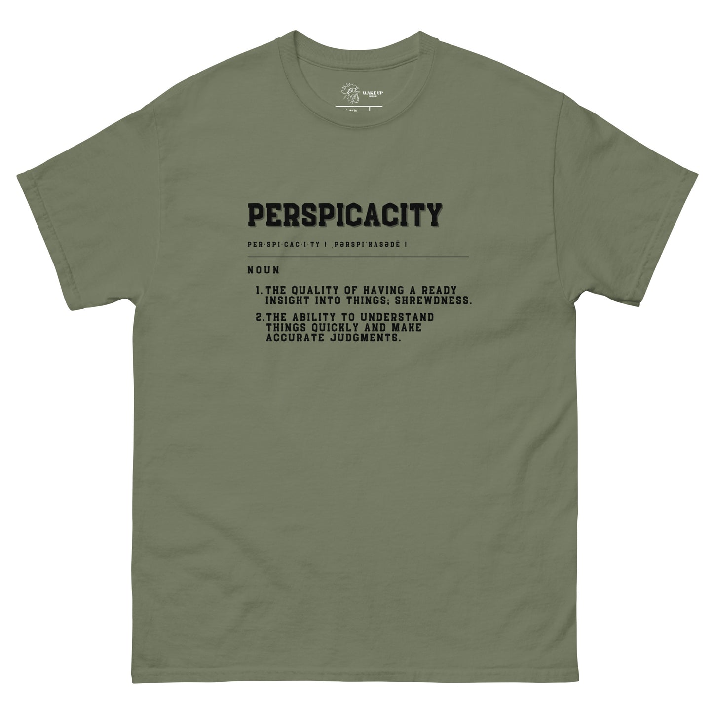 PERSPICACITY Unisex Tee