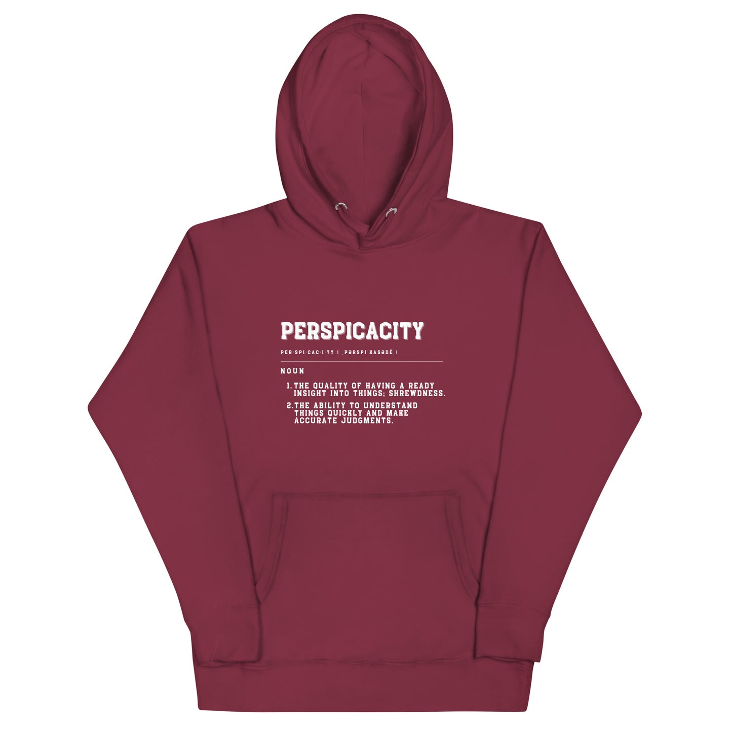 PERSPICACITY Unisex Hoodie