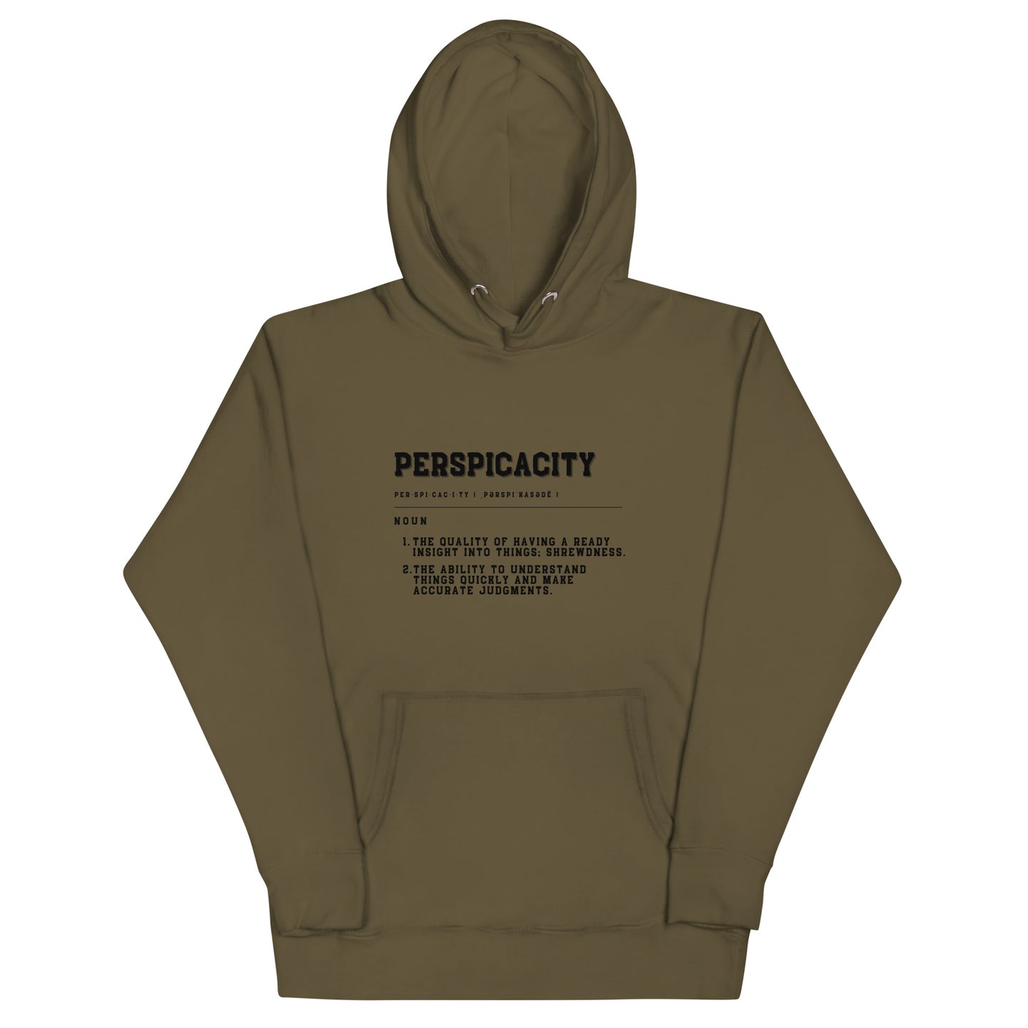 PERSPICACITY Unisex Hoodie