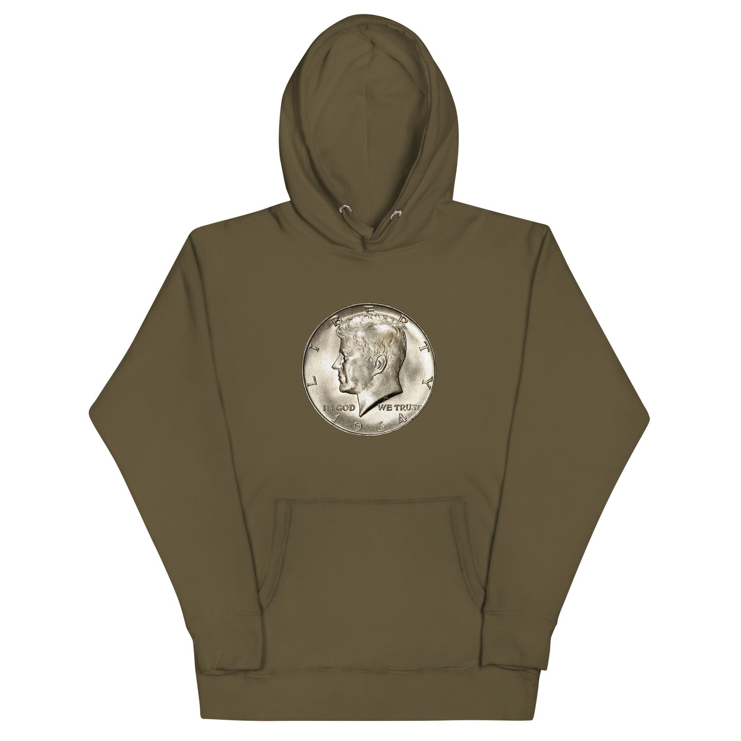JFK SILVER HALF DOLLAR Unisex Hoodie