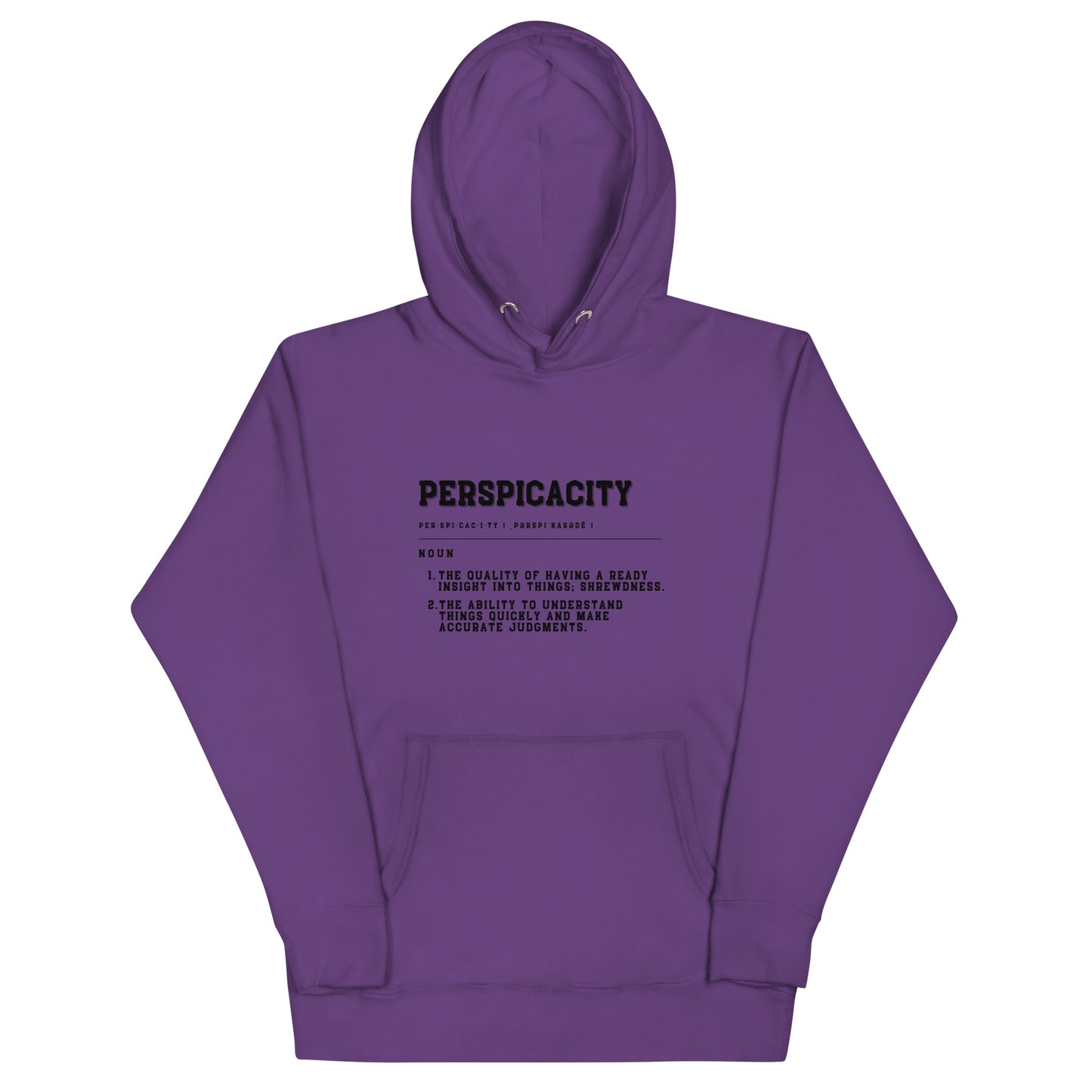 PERSPICACITY Unisex Hoodie