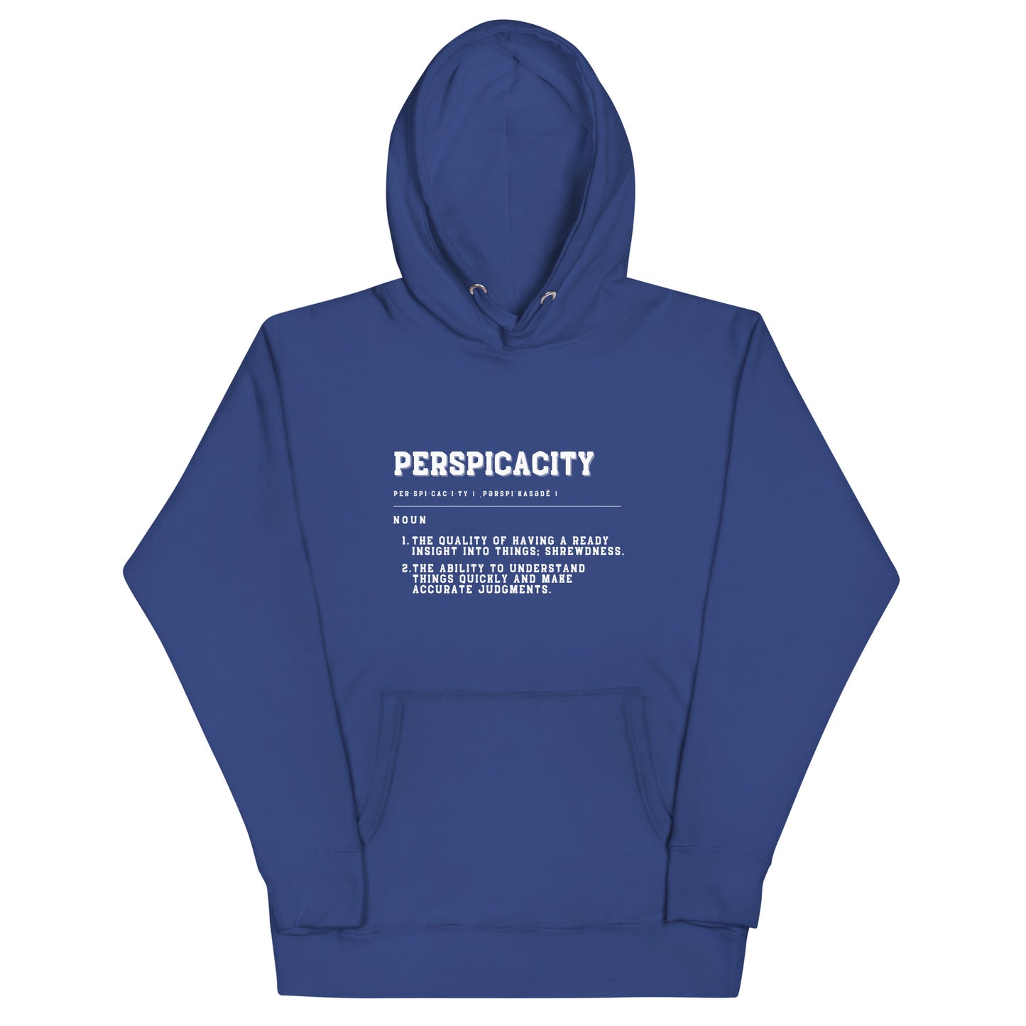 PERSPICACITY Unisex Hoodie
