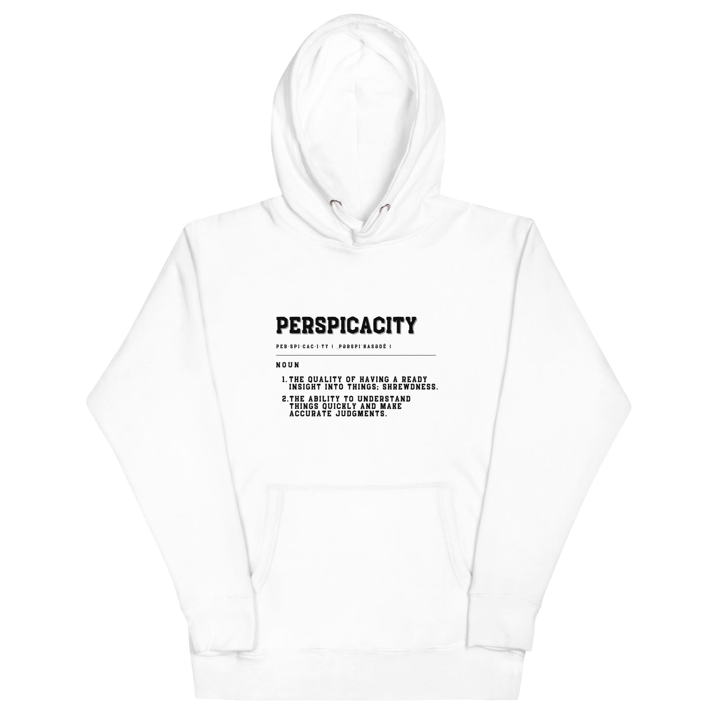 PERSPICACITY Unisex Hoodie