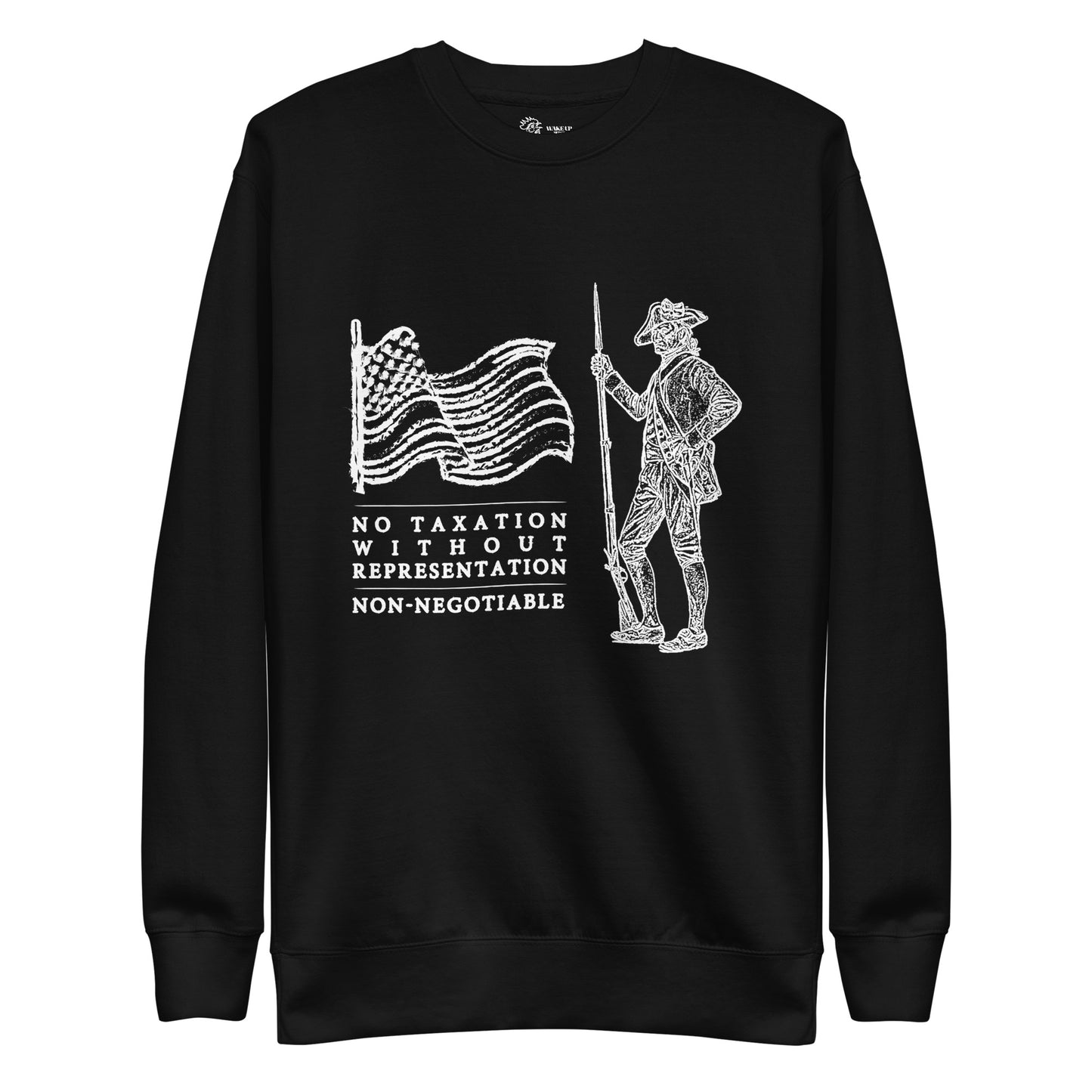 NO TAX WITHOUT REP Unisex Sweatshirt