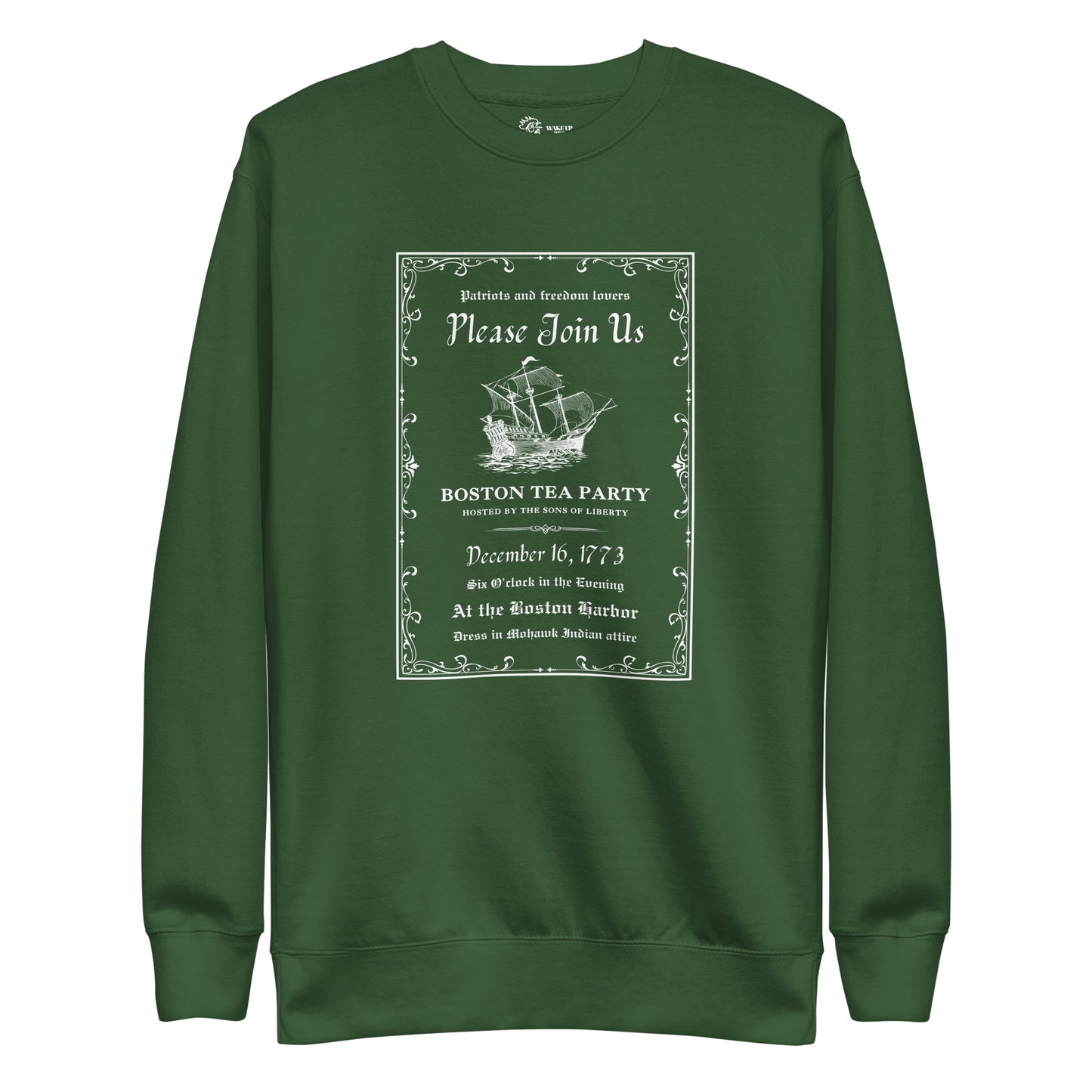 BOSTON TEA PARTY Unisex Sweatshirt