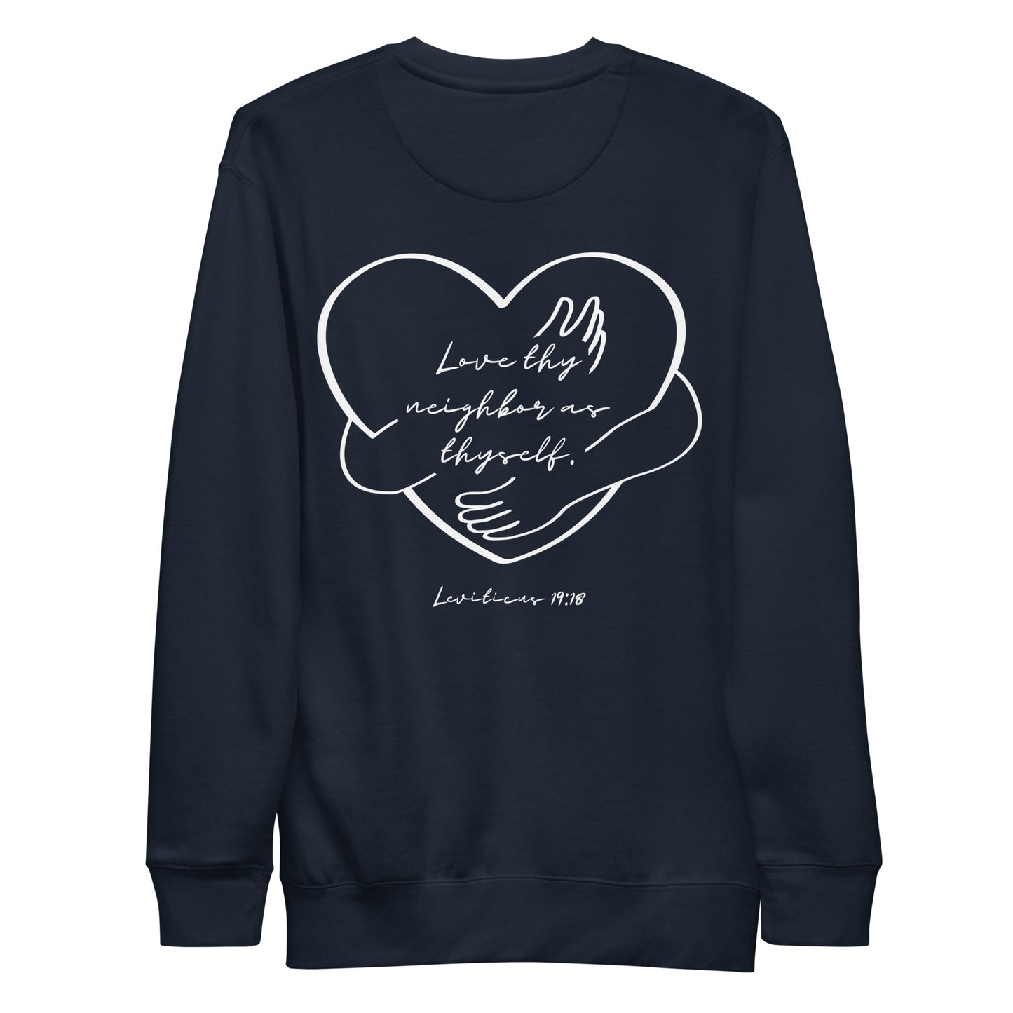 LEVITICUS 19:18 Unisex Sweatshirt
