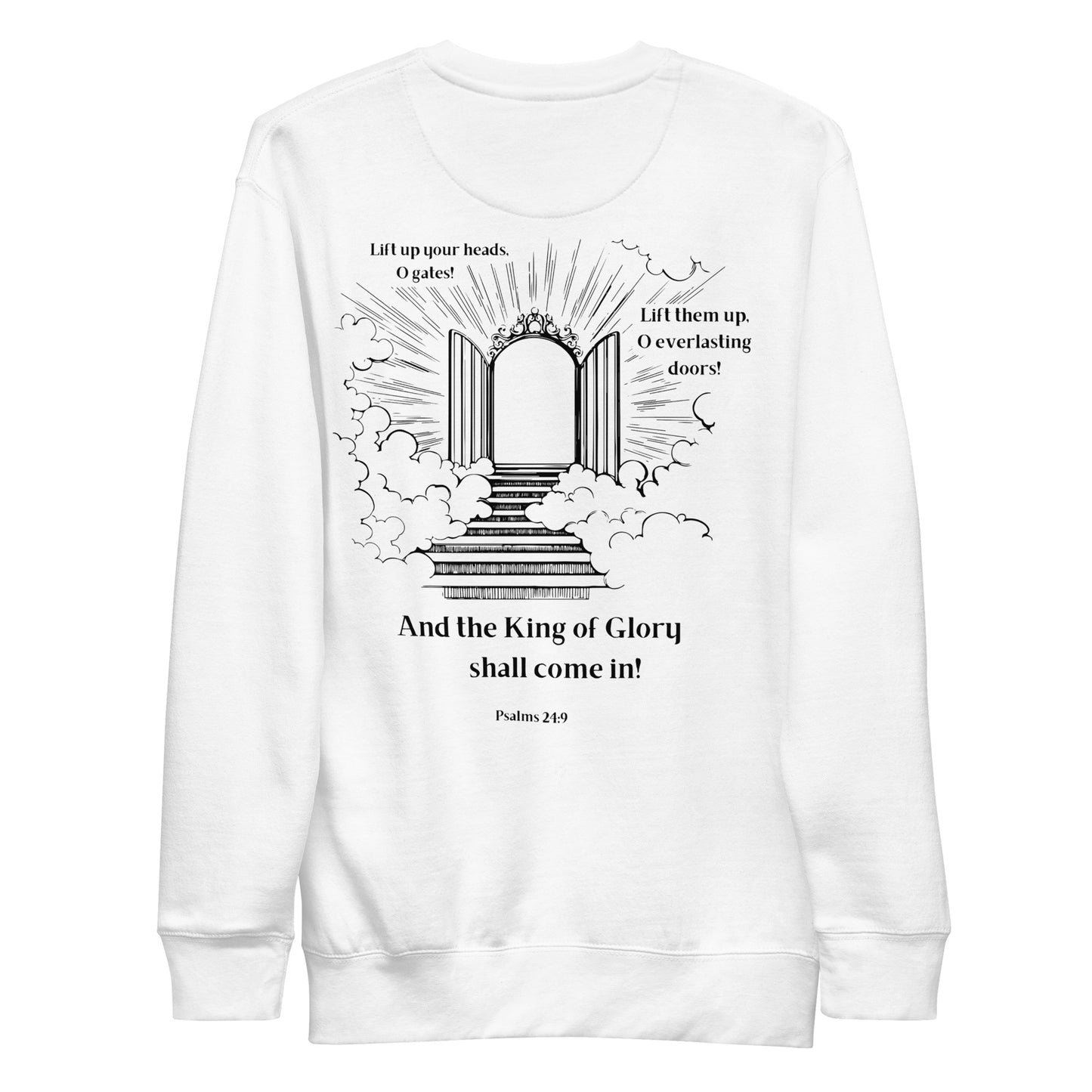 PSALMS 24:9 Unisex Sweatshirt