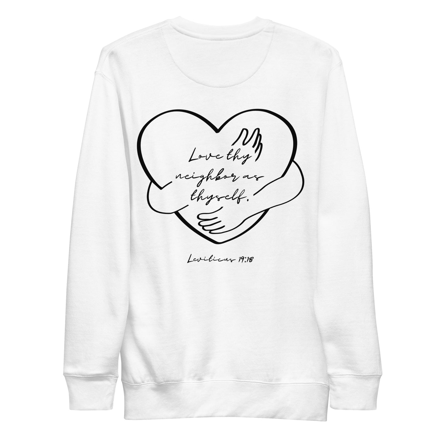 LEVITICUS 19:18 Unisex Sweatshirt