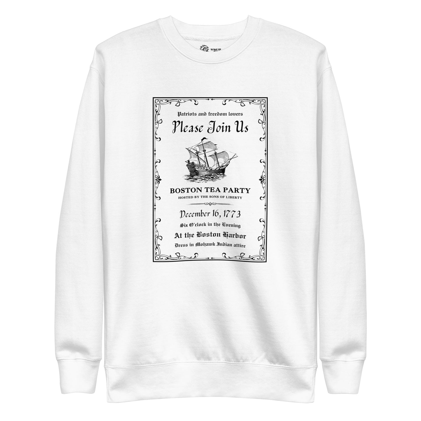 BOSTON TEA PARTY Unisex Sweatshirt