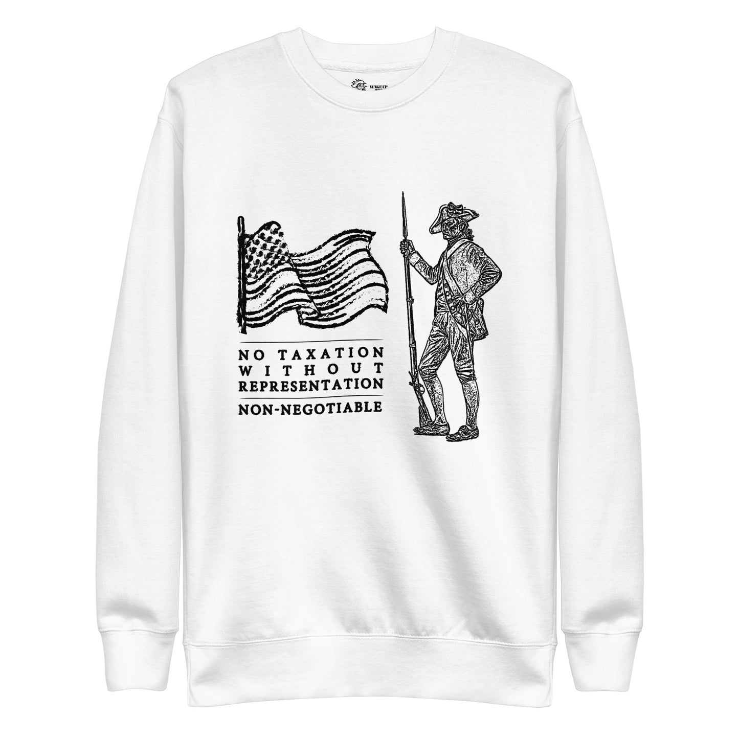 NO TAX WITHOUT REP Unisex Sweatshirt