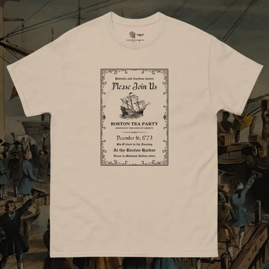 BOSTON TEA PARTY Unisex Tee