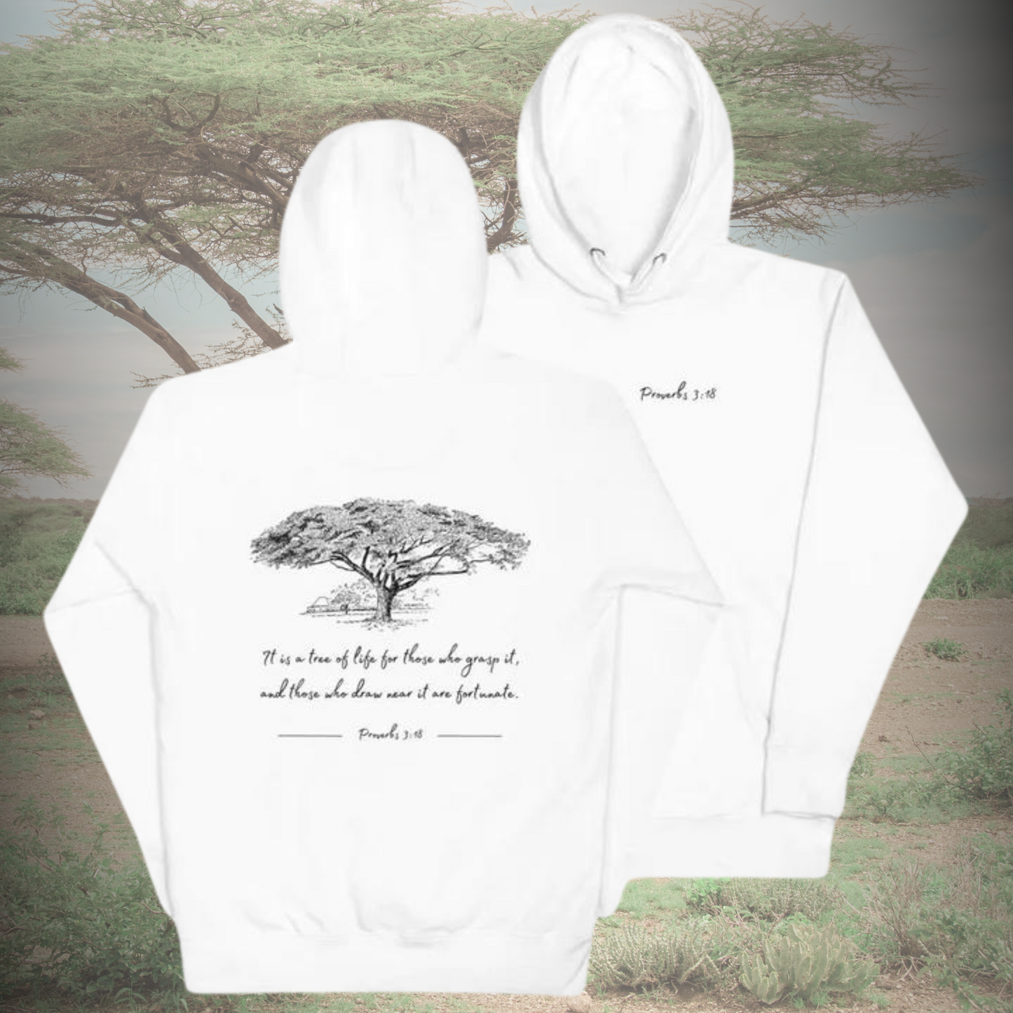 PROVERBS 3:18 Unisex Hoodie