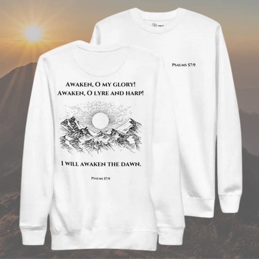 PSALMS 57:9 Unisex Sweatshirt