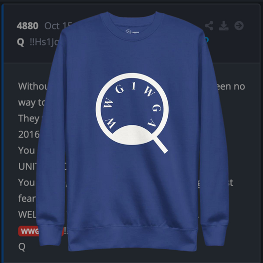 Q WWG1WGA Unisex Sweatshirt