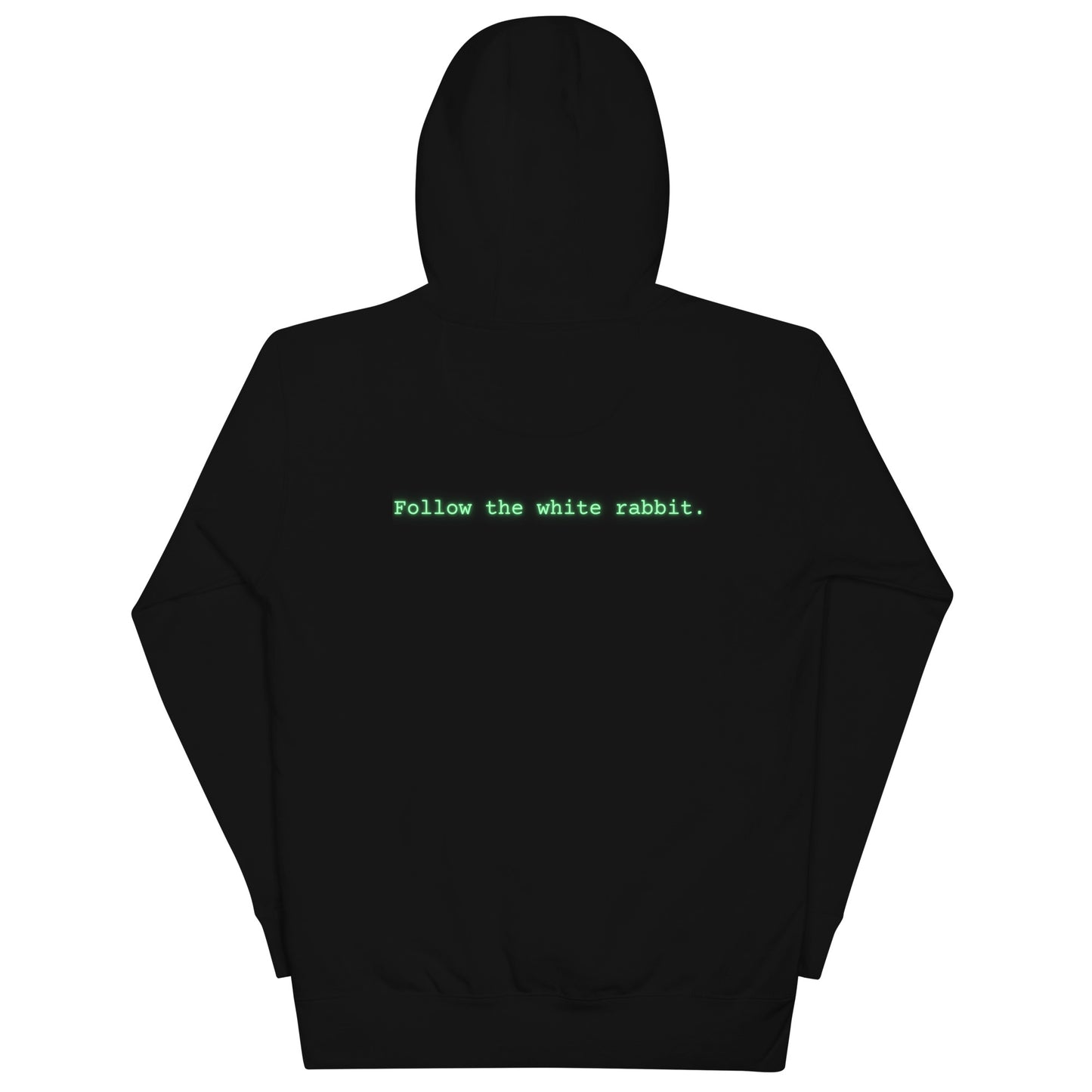 FOLLOW THE WHITE RABBIT Unisex Hoodie