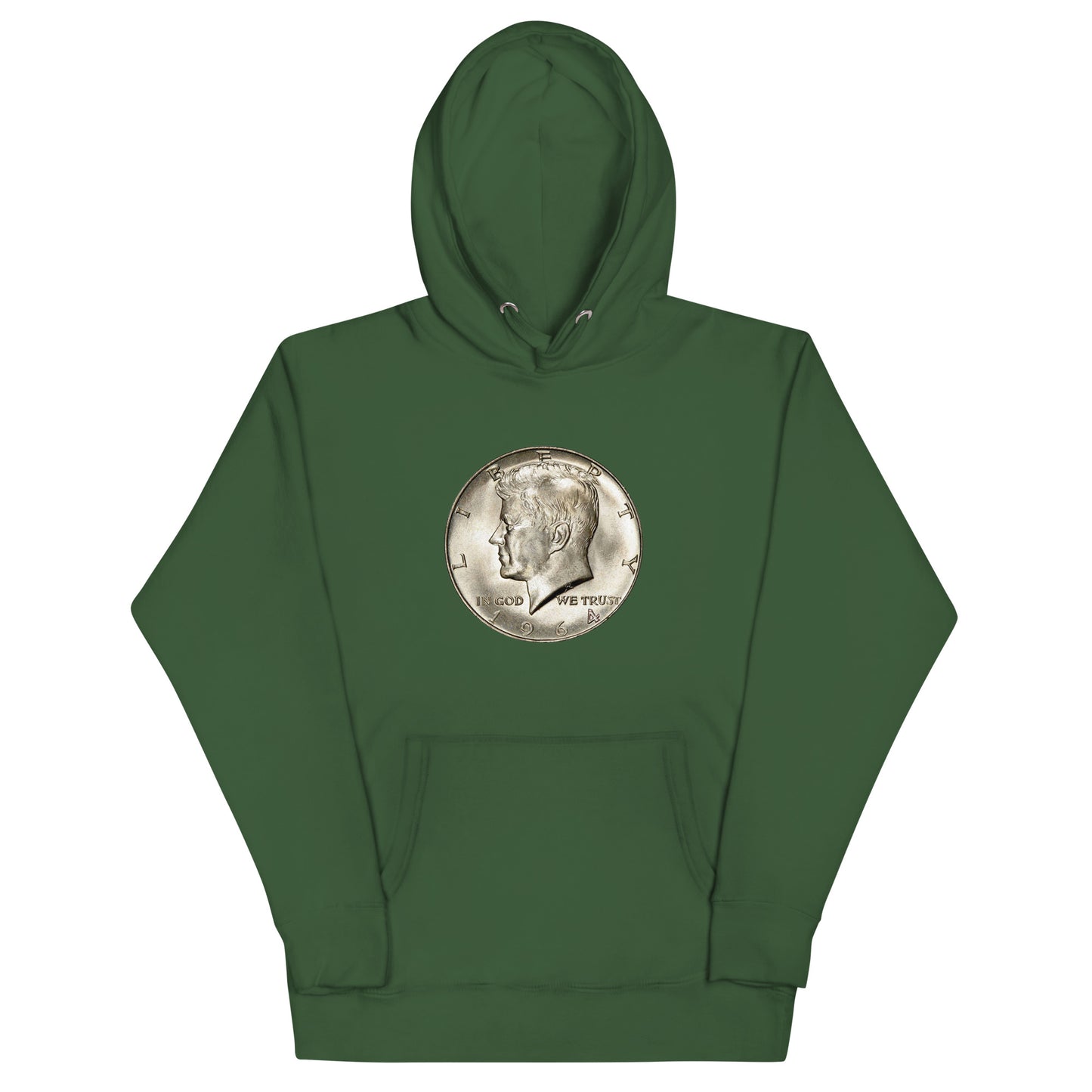 JFK SILVER HALF DOLLAR Unisex Hoodie