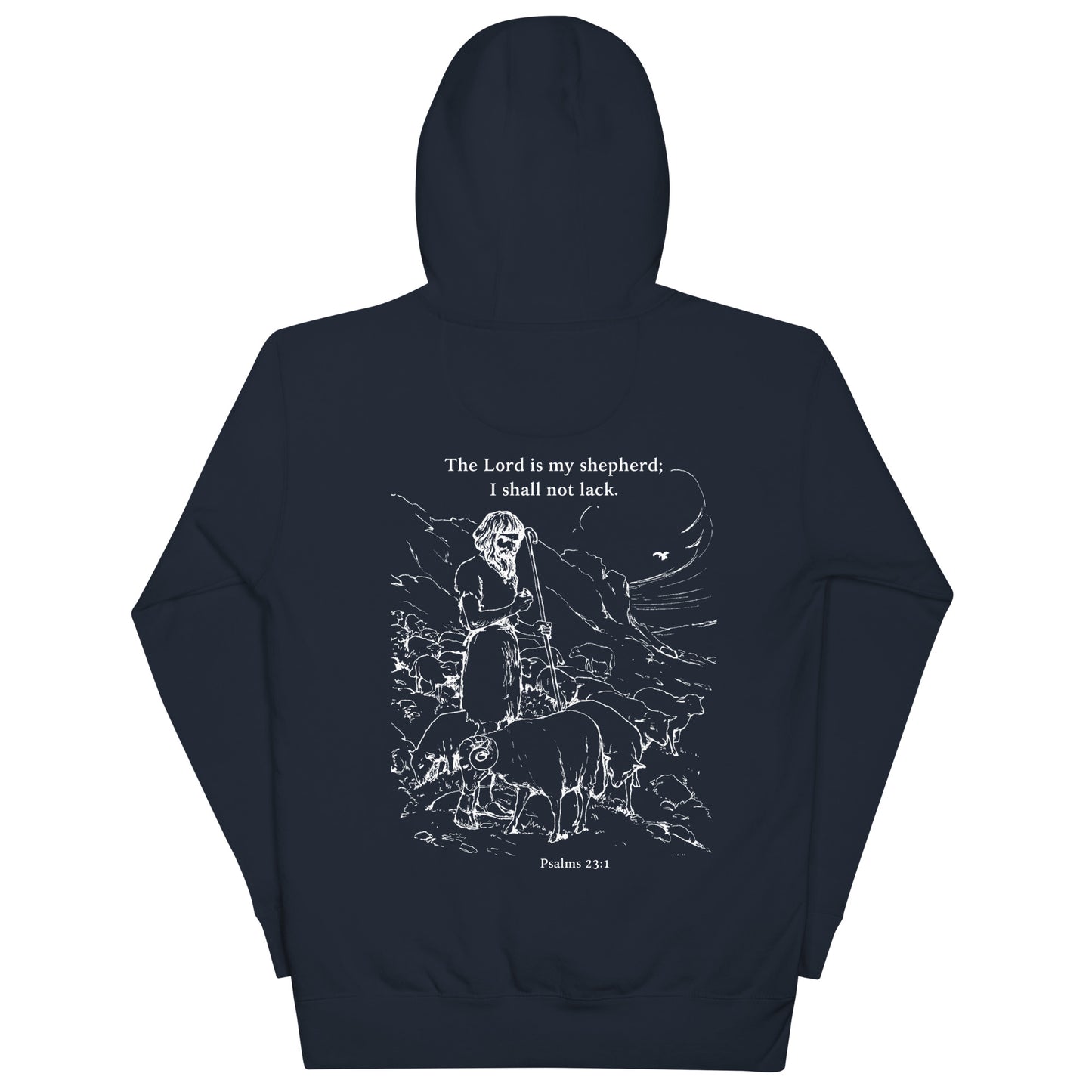 PSALMS 23:1 Unisex Hoodie