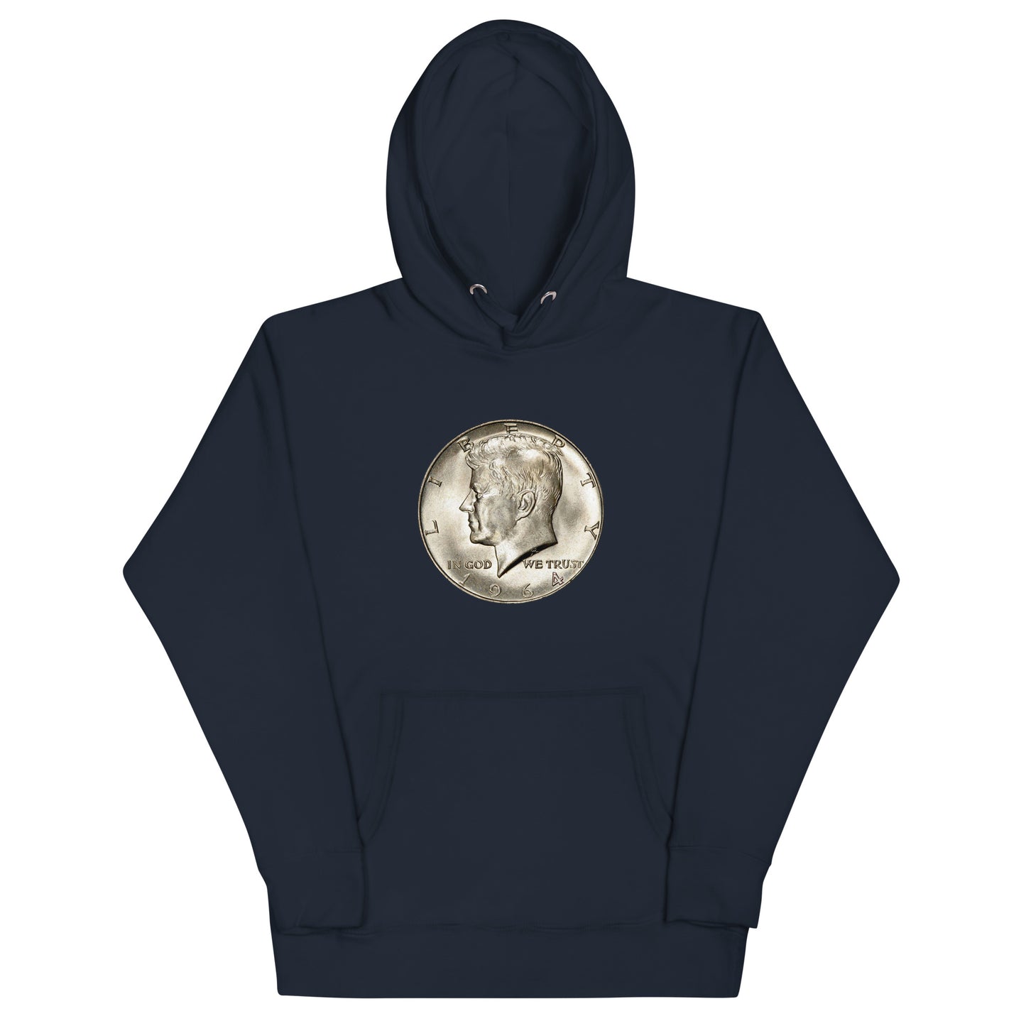 JFK SILVER HALF DOLLAR Unisex Hoodie