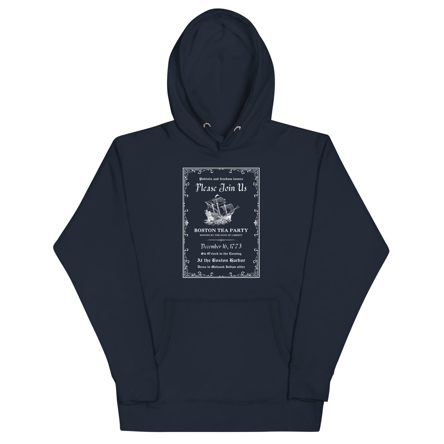 BOSTON TEA PARTY Unisex Hoodie