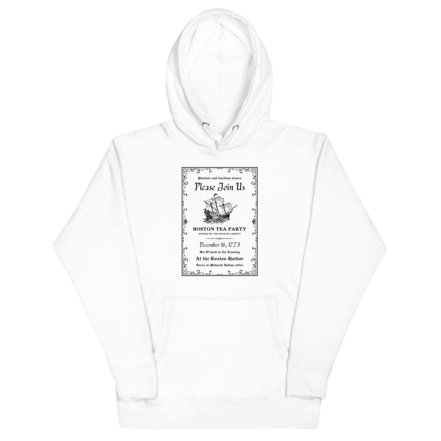 BOSTON TEA PARTY Unisex Hoodie