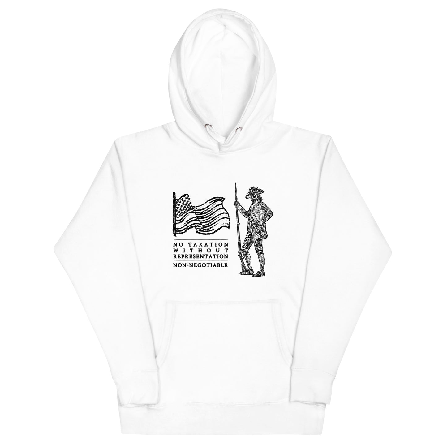 NO TAX WITHOUT REP Unisex Hoodie