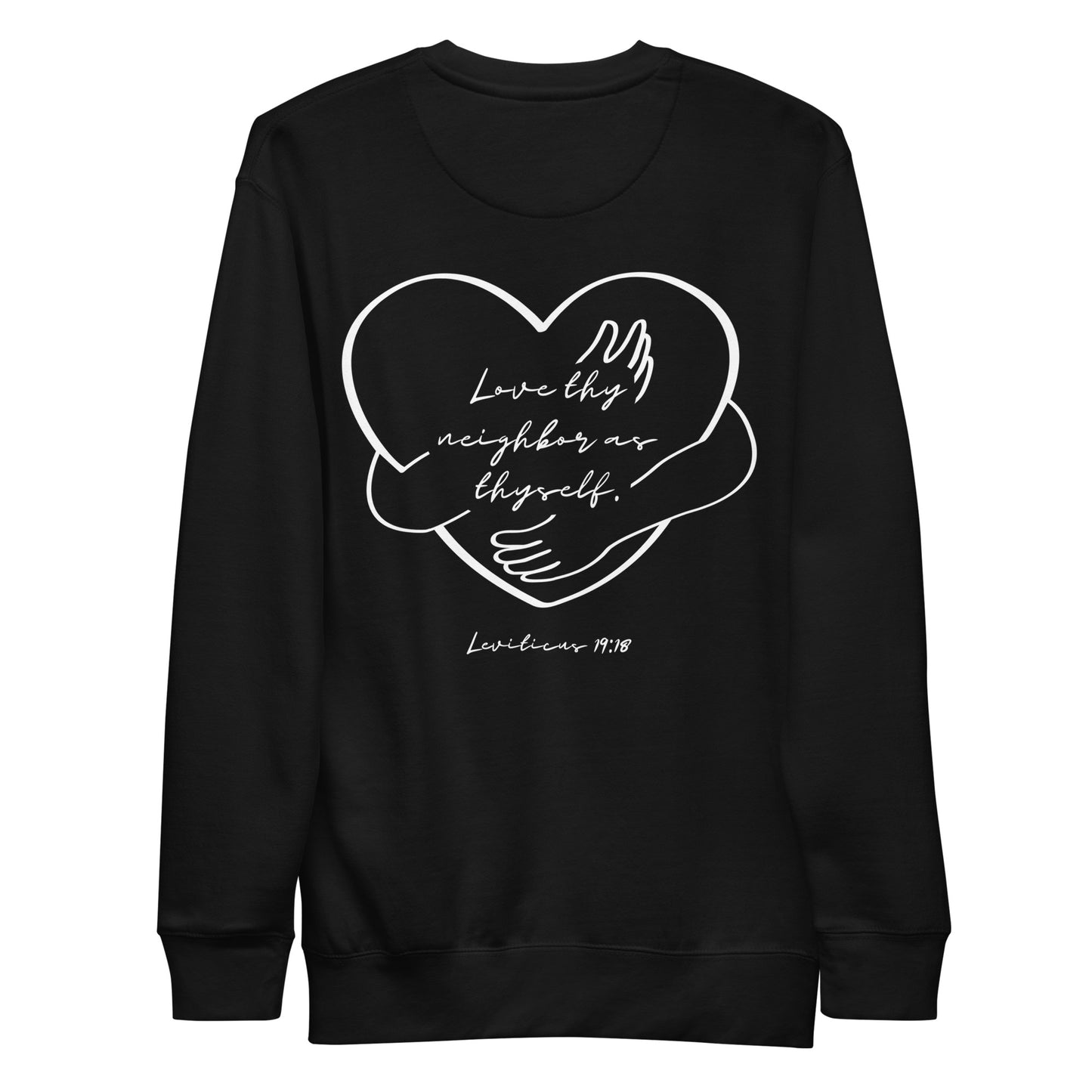 LEVITICUS 19:18 Unisex Sweatshirt
