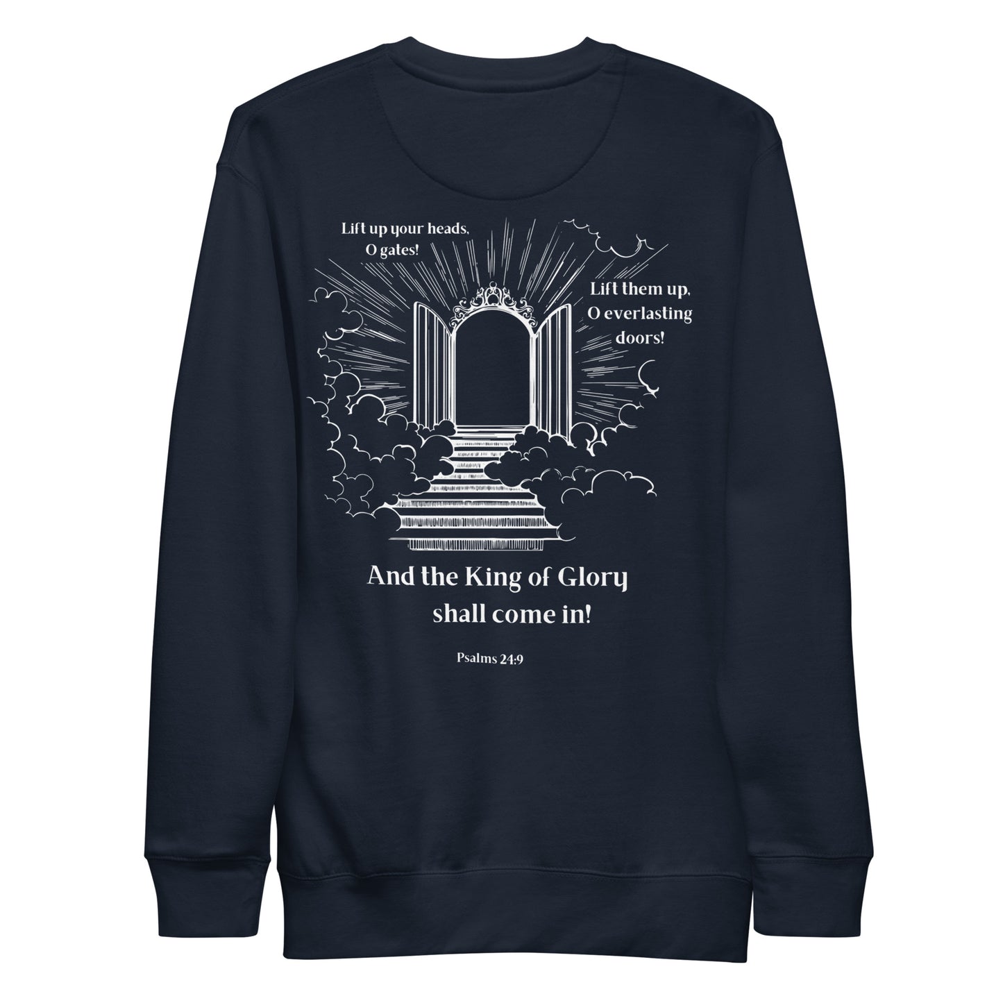 PSALMS 24:9 Unisex Sweatshirt